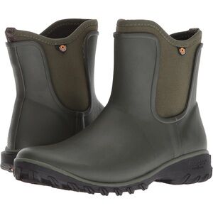 Bogs Olive Waterproof Ankle Boots